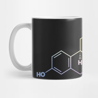 Estradiol (Estrogen) Structural Formula Mug